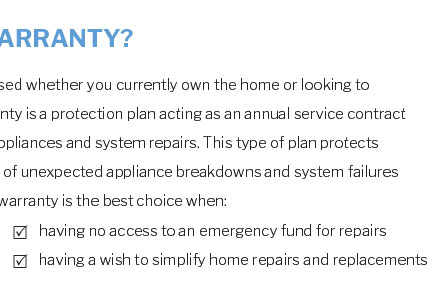 home warranty placentia